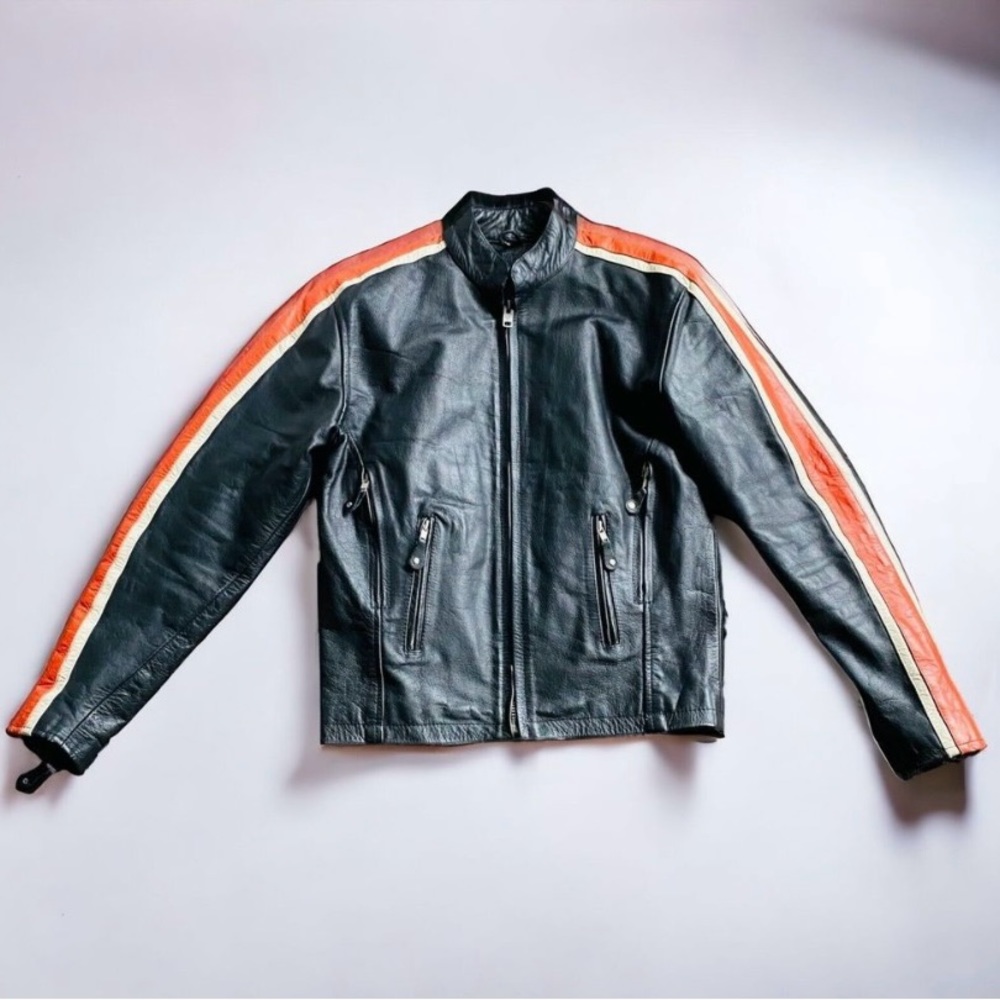 Hot Leathers Moto biker leather jacket